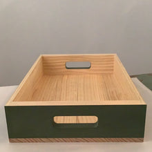 Load image into Gallery viewer, Handcrafted wooden tray
