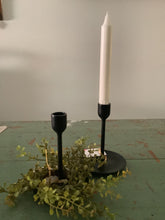 Load image into Gallery viewer, Med iron candlestick holder
