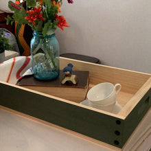 Load image into Gallery viewer, Handcrafted wooden tray
